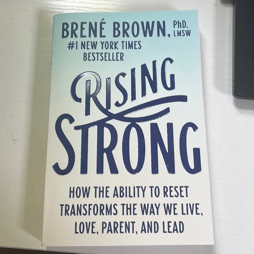 Rising Strong book